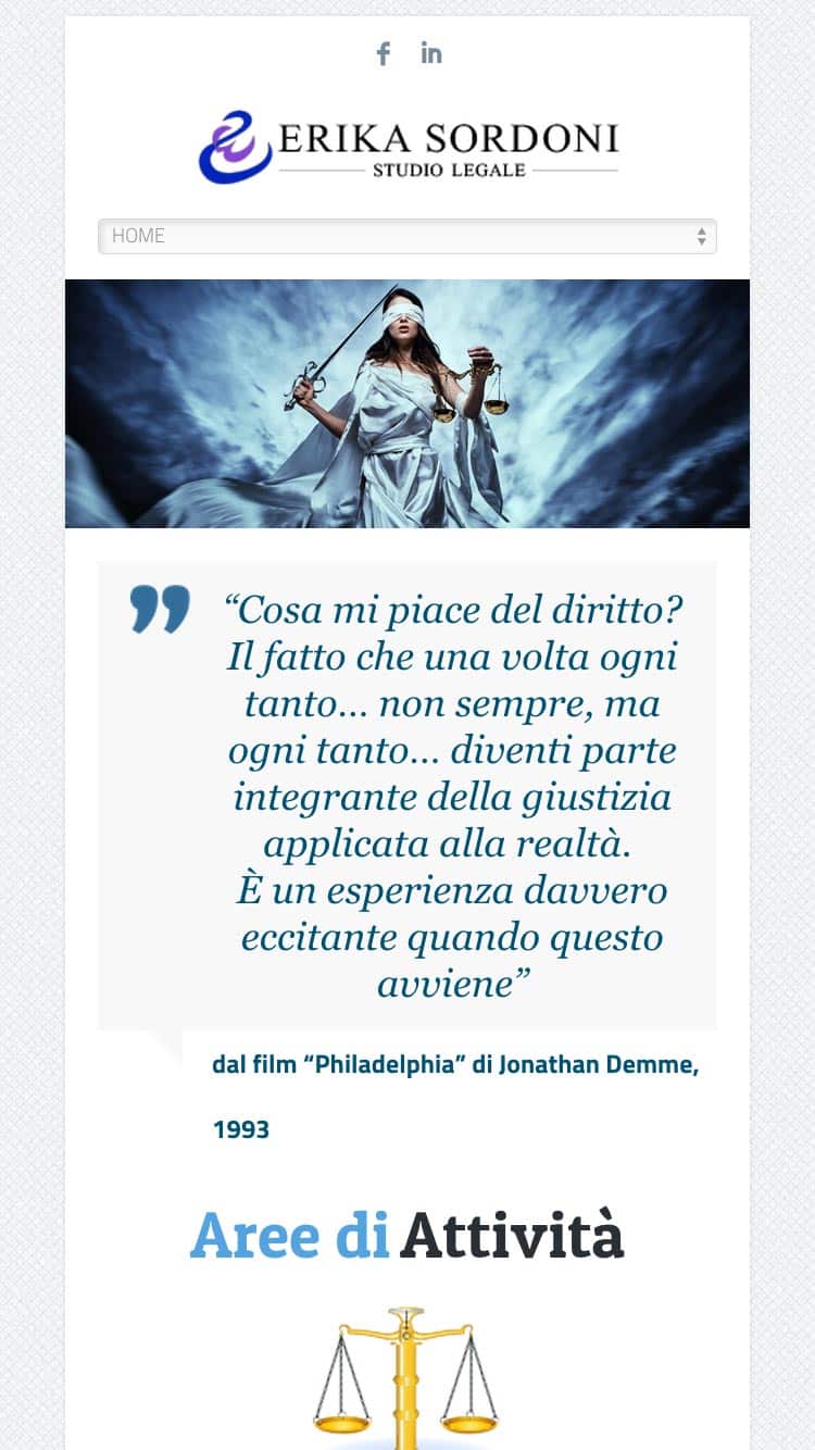 sito web studio legale Sordoni Ancona
