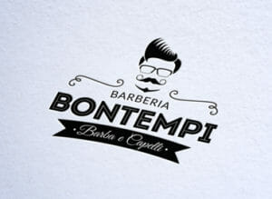 logo barberia bontempi recanati