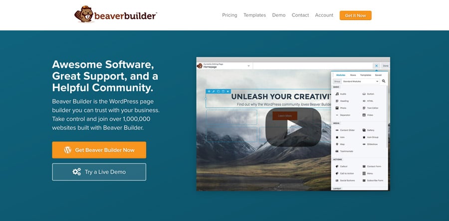 beaver builder wordpress