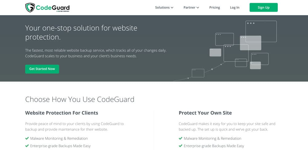 codeguard backuo wordpress