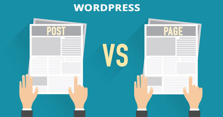 differenza tra articoli e pagine wordpress