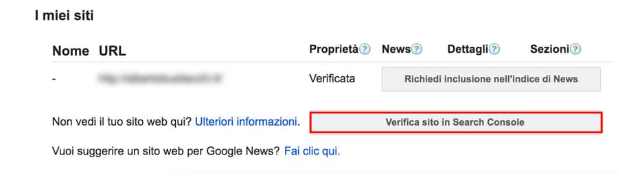 iscrizione google news