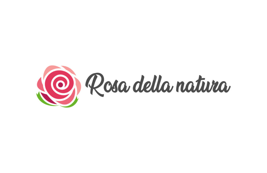 rosa della natura logotipo