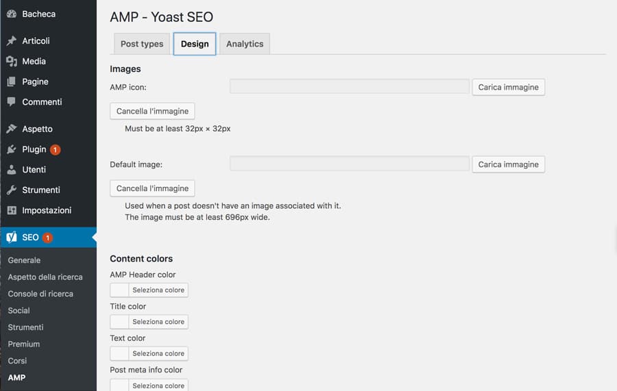 Yoast amp wordpress