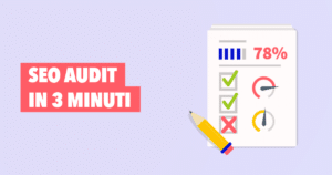 seo audit in meno di tre minuti