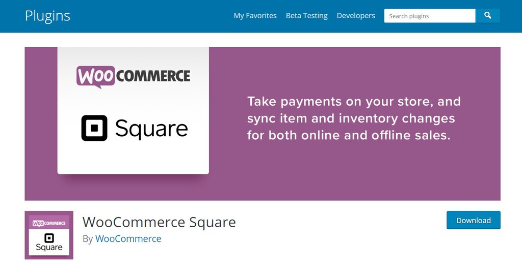 Square Gateway di pagamento Woocommerce