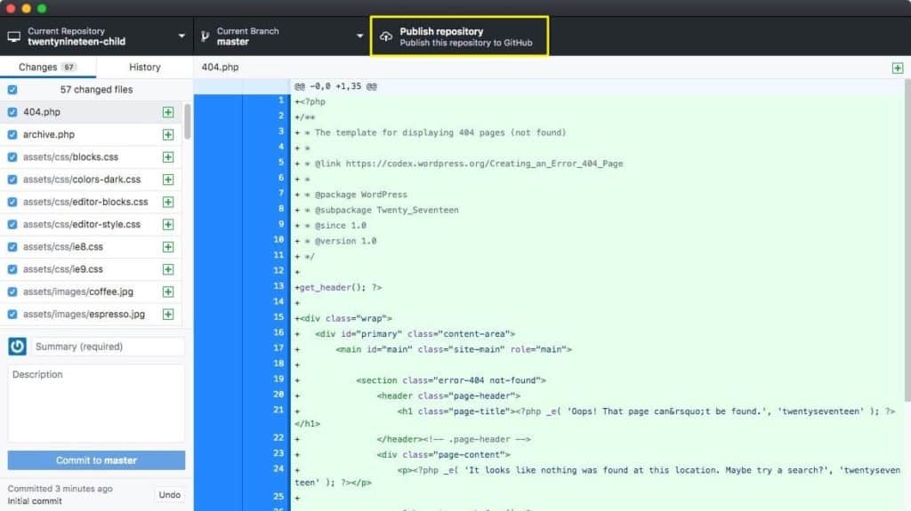 Come integrare WordPress e Github | Creativemotions