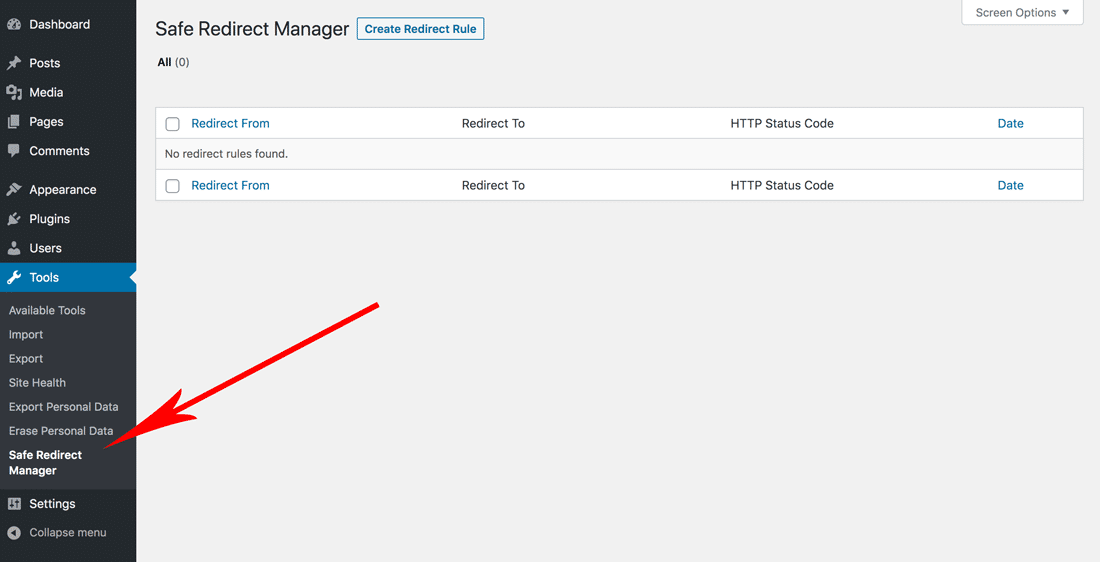 Safe Redirect Manager