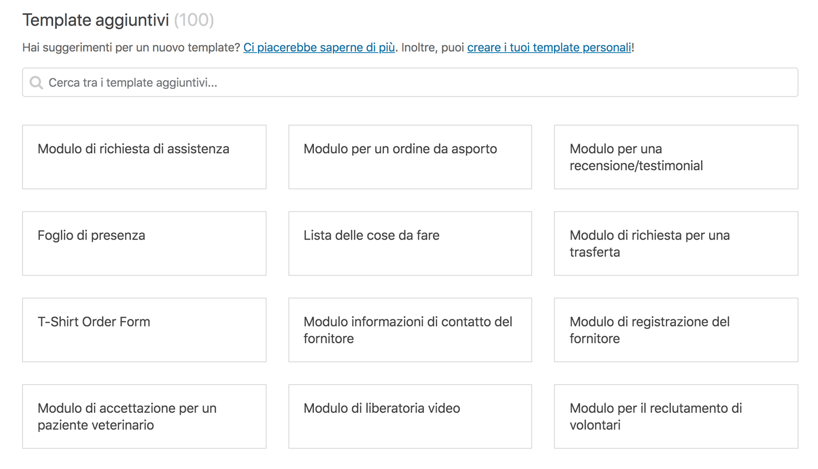 WPForms Extra Templates