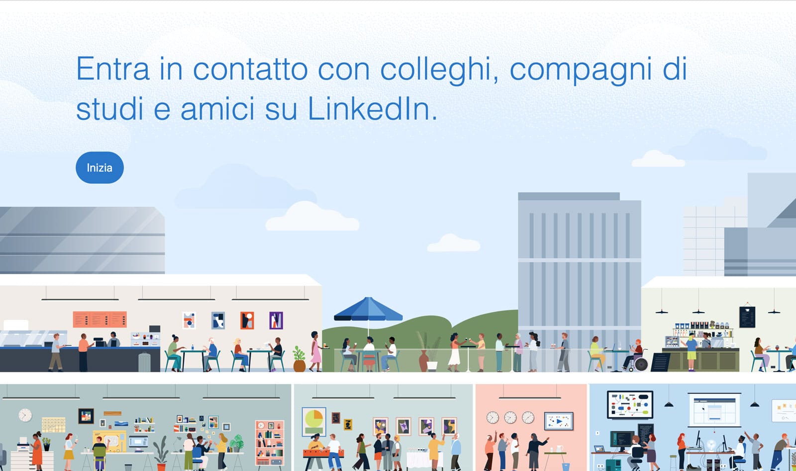 ovare clienti su linkedin