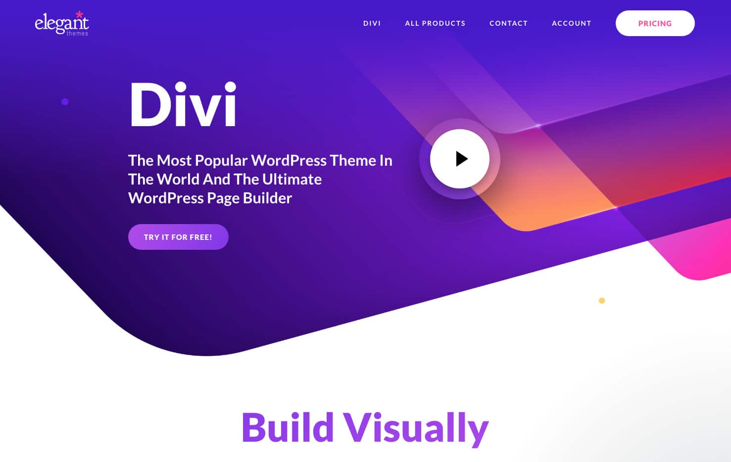 Il tema WordPress DIVI di Elegant Themes