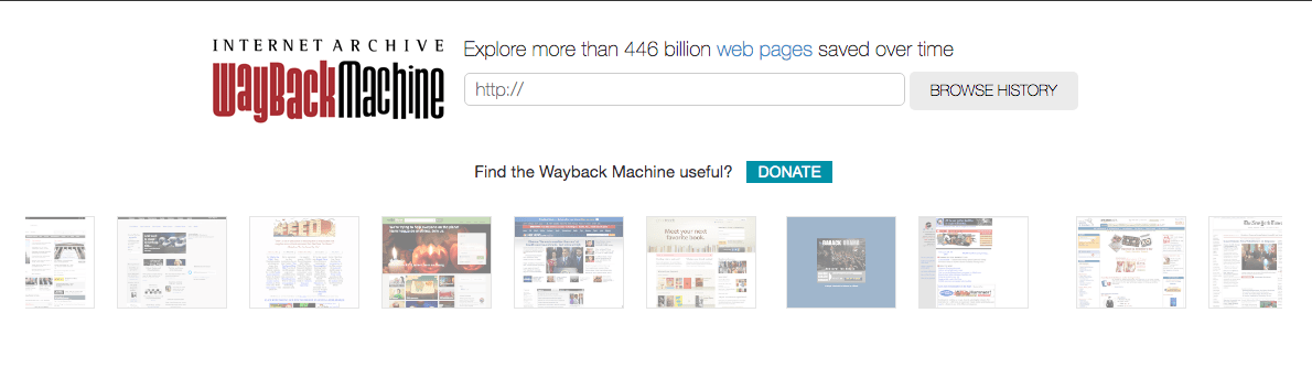 Wayback Machine