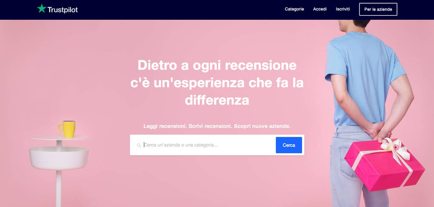 recensioni di trustpilot