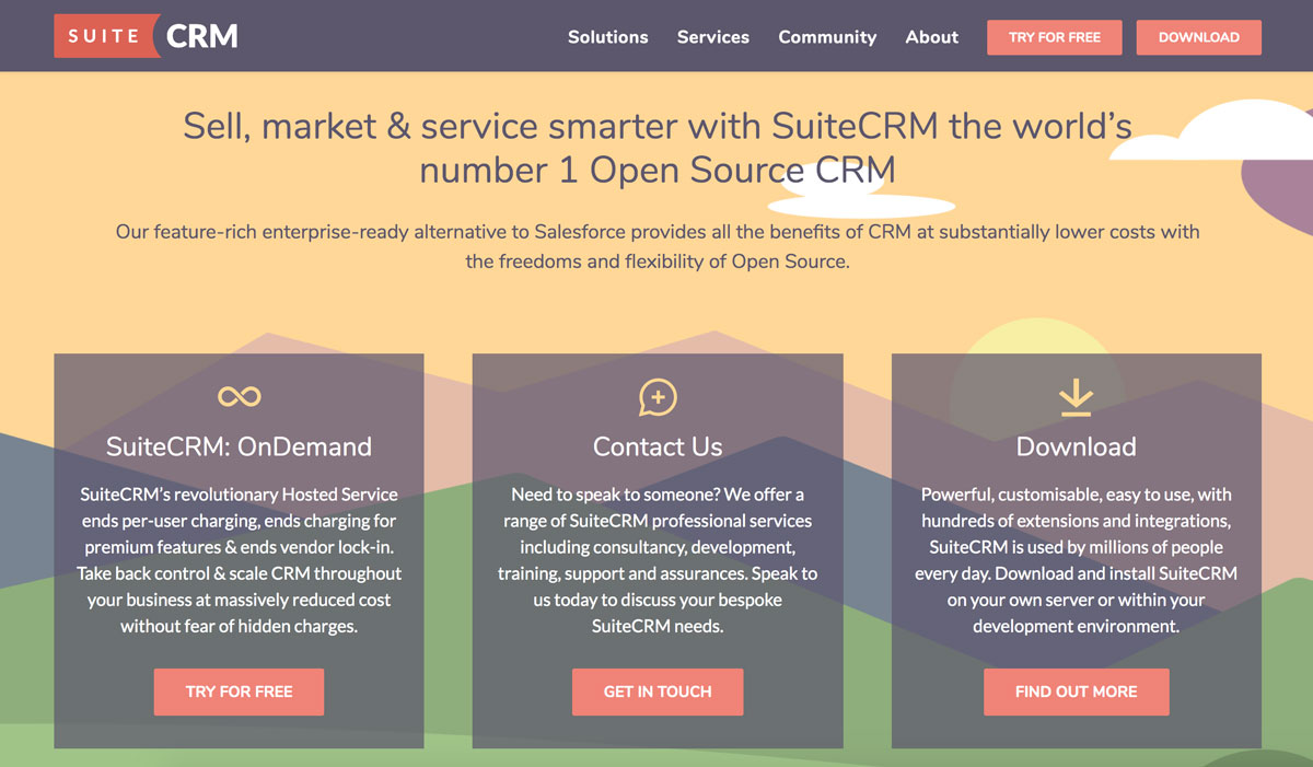 Il miglior CRM gratuito e open source: suitecrm