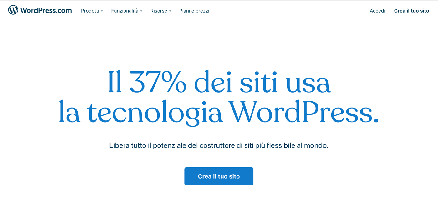 wordpress.com, una delle migliori piattaforme di blog