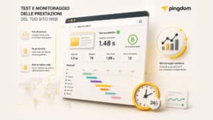 Pingdom per il test e il monitoraggio delle prestazioni di un sito web