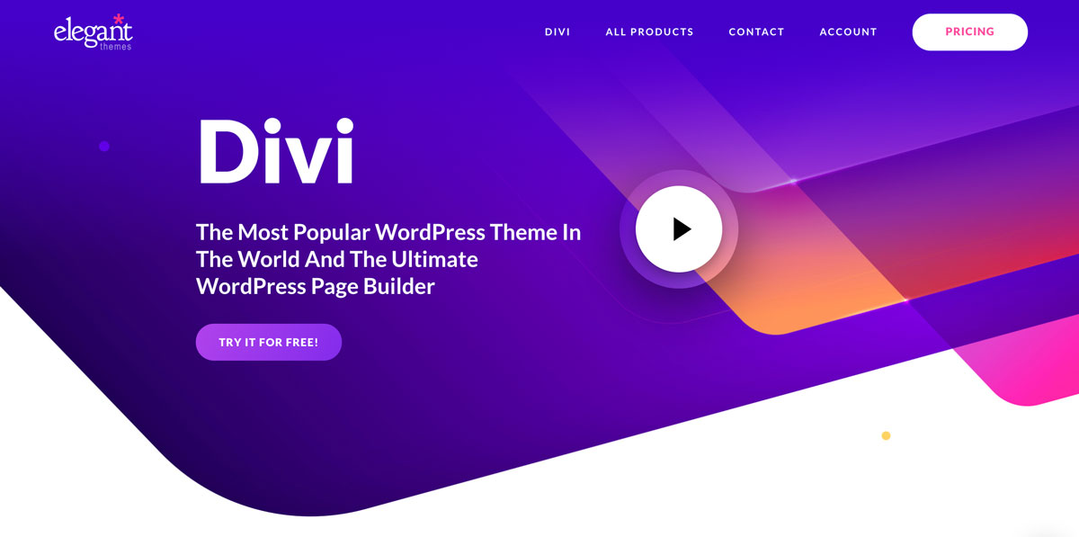 divi page builder WordPress