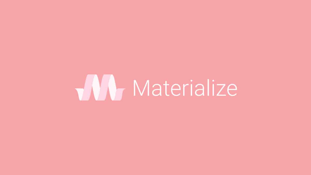 Materialize CSS