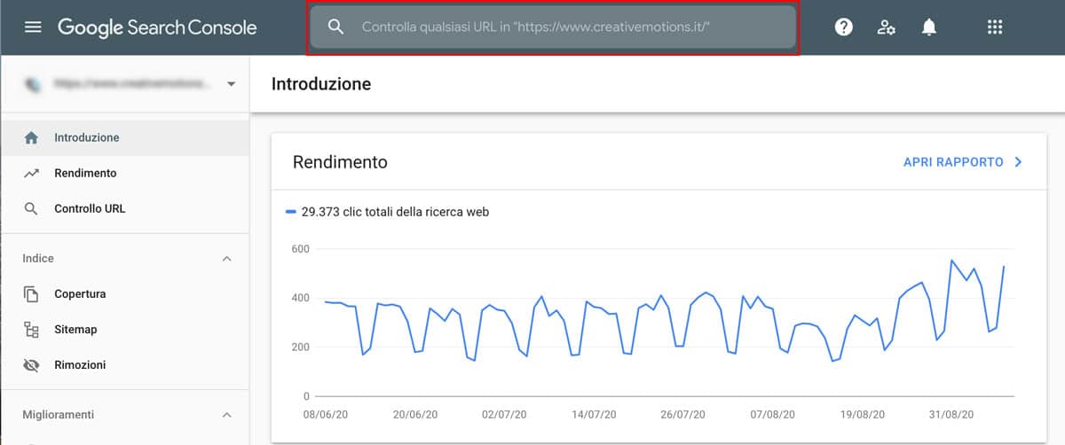 Segnalare un link a Google