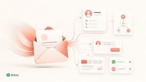 Brevo rappresentato come evoluzione di Sendinblue dall'email marketing a una piattaforma multicanale