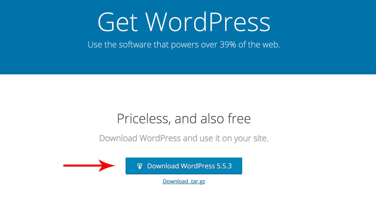 Download di WordPress