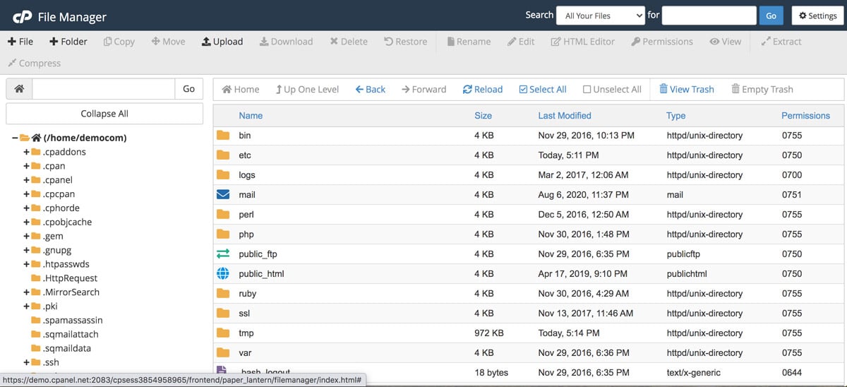 installare wordpress manualmente da file manager cPanel