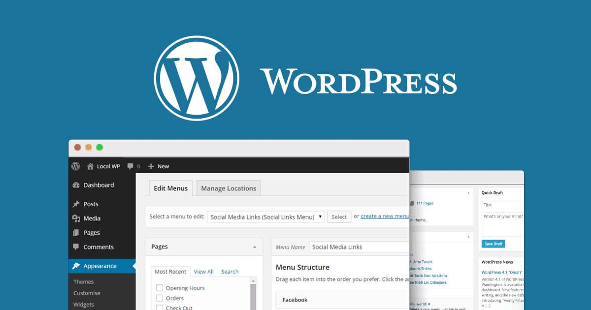 Wordpress add