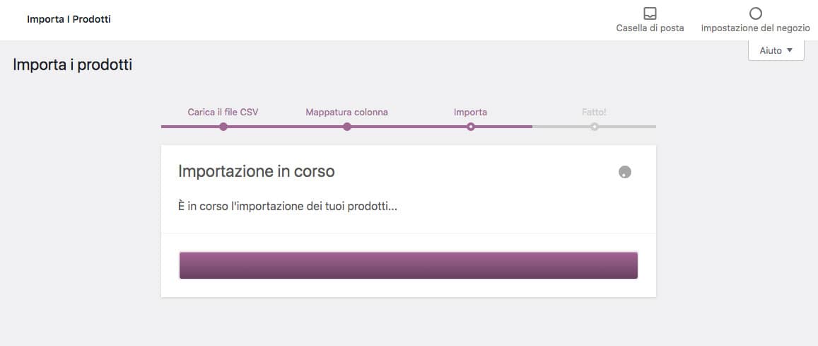 importa prodotti in WooCommerce