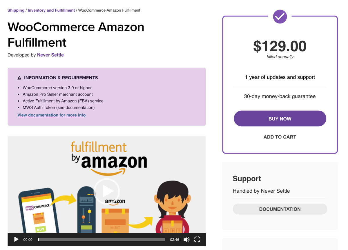 Integra WooCommerce con Amazon - WC Amazon Fulfillment