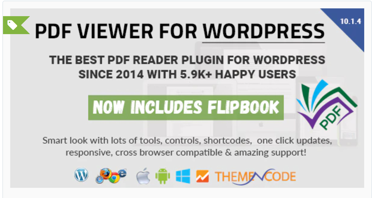 3. PDF viewer for WordPress