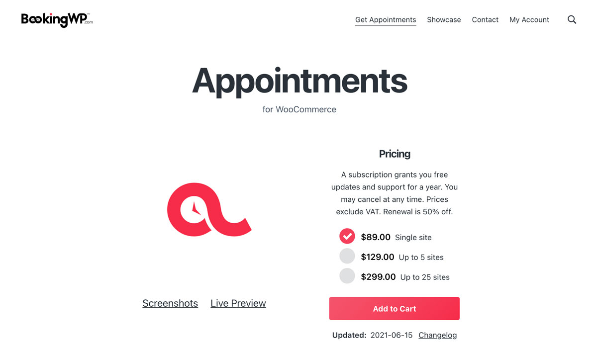 Il plugin di booking WooCommerce di BookingWP.