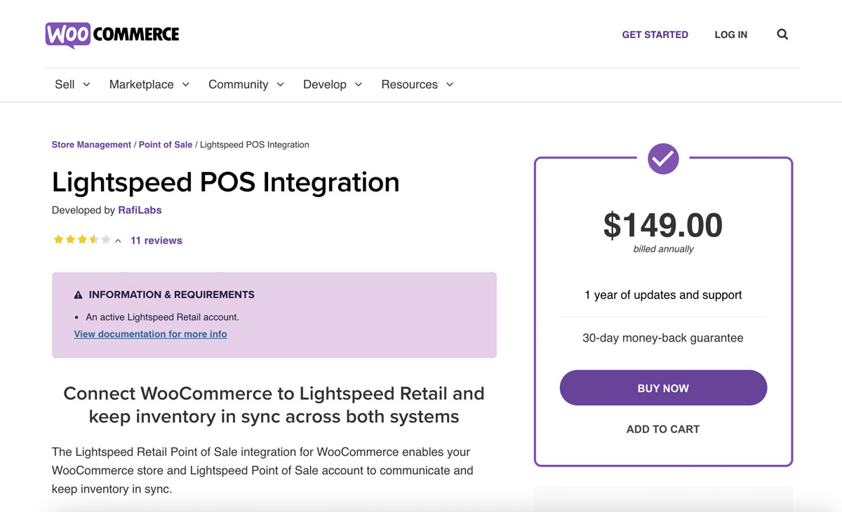 Lightspeed POS Integration