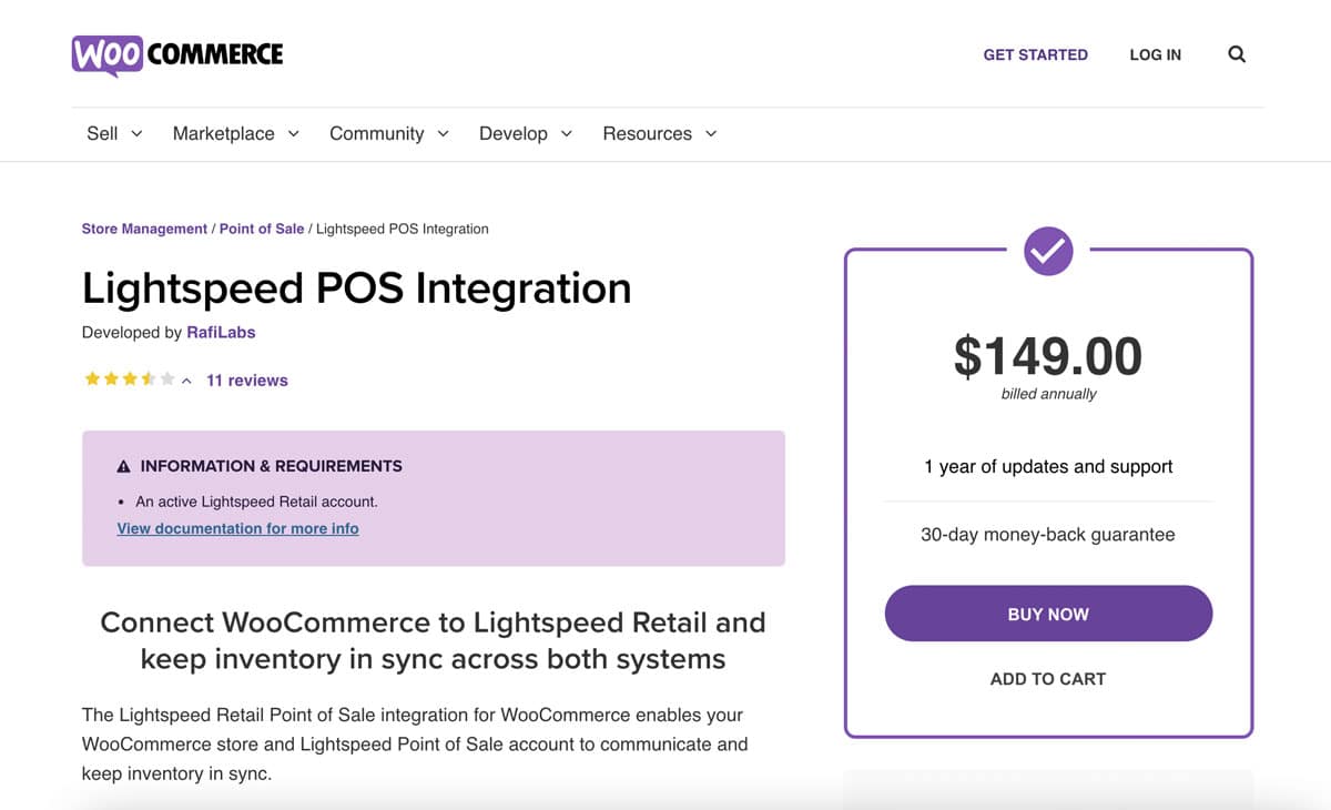 Lightspeed POS Integration