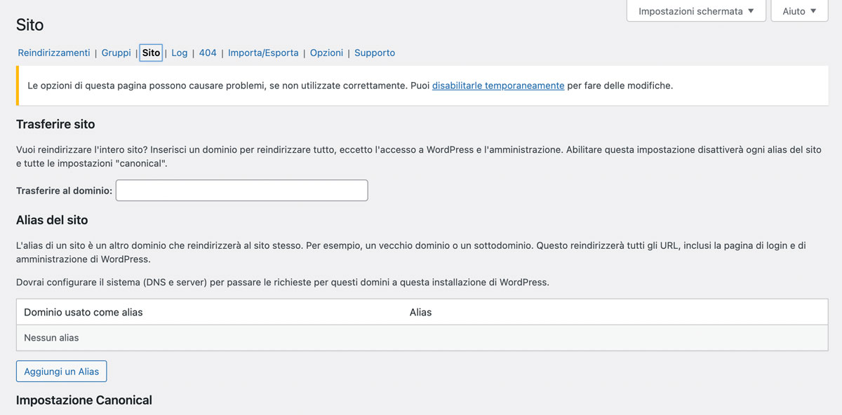 Come aggiungere intestazioni di sicurezza HTTP utilizzando il plugin redirection.