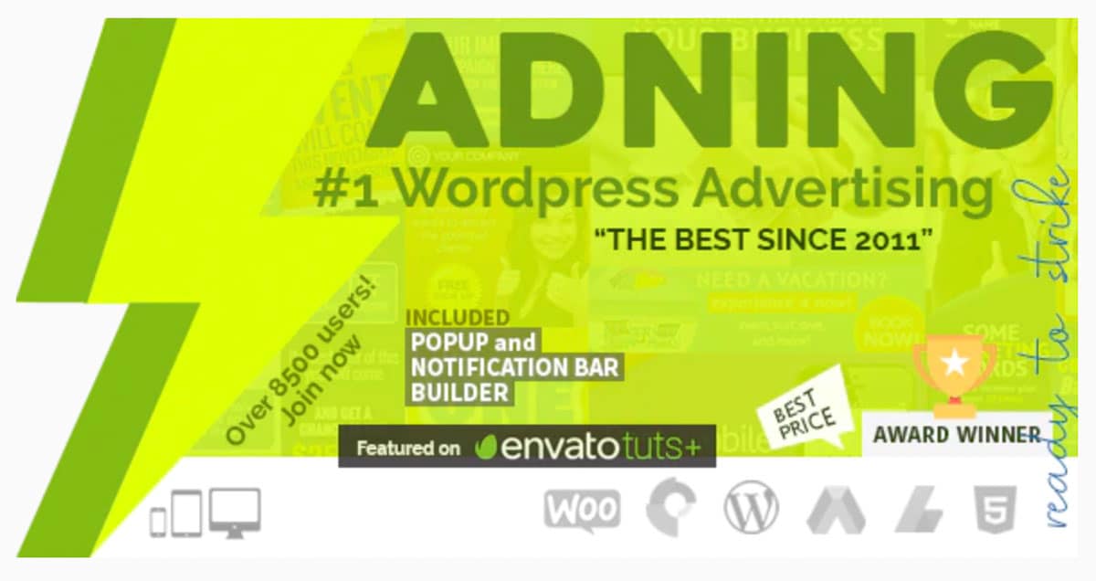 ADNING plugin annunci ADSENSE