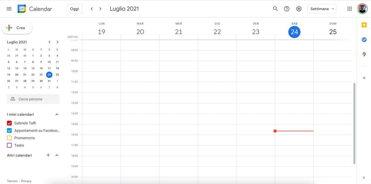 Una delle migliori app di calendario: Google Calendar.