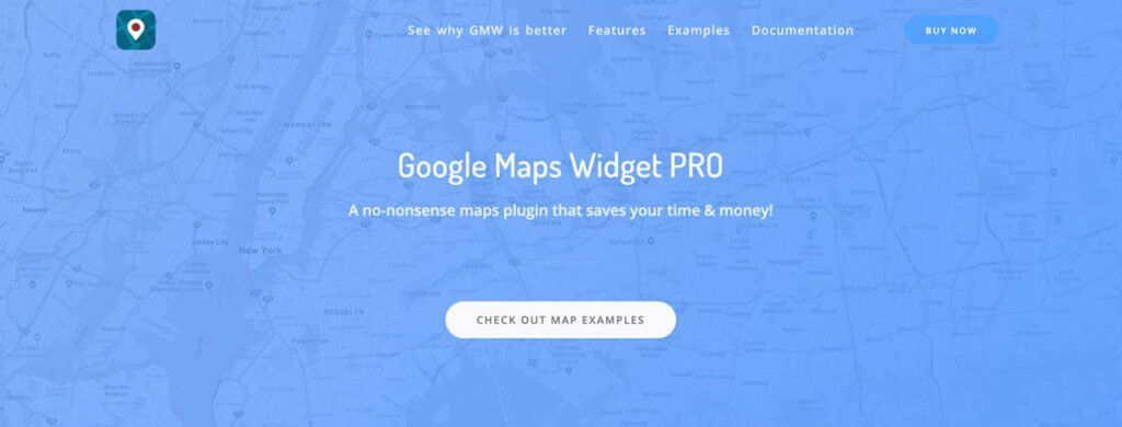 Il plugin di Google Maps Widget per WordPress.