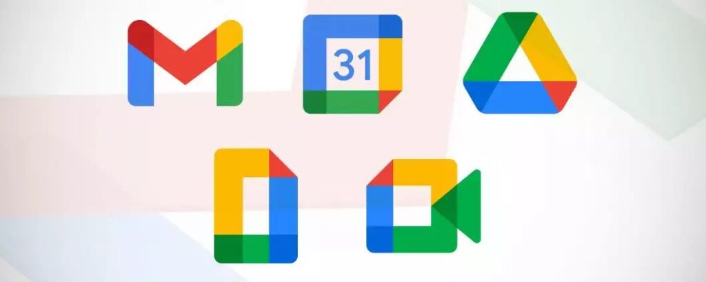 I nuovi loghi di Google Workspace.