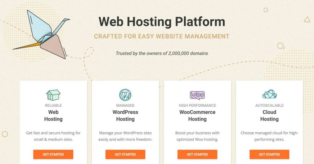Piani di hosting WordPress di Siteground