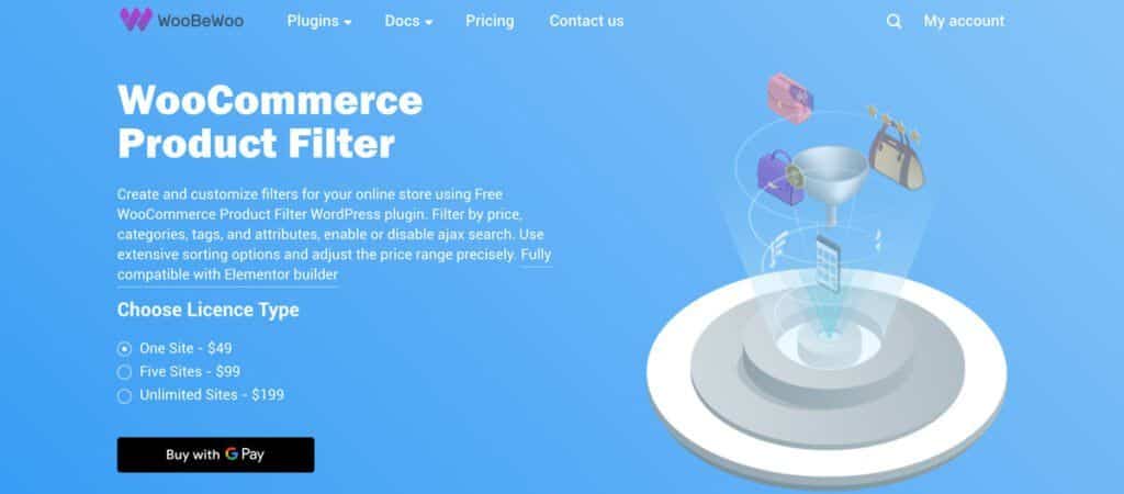 Filtri dei prodotti WooCommerce