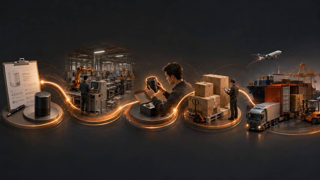 Alibaba: cos'è, come funziona e come comprare in sicurezza dall'Italia 1 Percorso di sourcing su Alibaba dal fornitore al campione, produzione, ordine e spedizione
