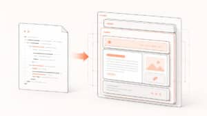 Struttura di un documento HTML rappresentata attraverso elementi e contenitori gerarchici
