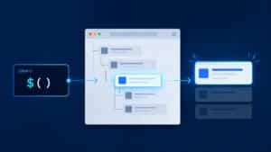 jQuery che seleziona e modifica elementi del DOM tramite JavaScript