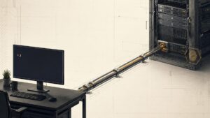 Connessione SSH protetta tra un computer locale e un server remoto