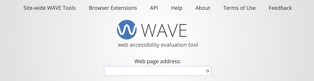 La homepage di WAVE.