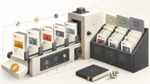 Rappresentazione di un blog composto da articoli organizzati in una struttura editoriale