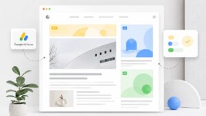 Google AdSense utilizzato per monetizzare gli spazi pubblicitari di un sito web