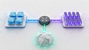 Confronto visivo tra le architetture di rete IPv4 e IPv6 che convergono sulla stessa infrastruttura