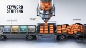 Moduli keyword ripetuti artificialmente deformano un flusso editoriale tecnologico