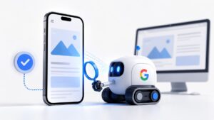Googlebot Smartphone analizza la versione mobile di una pagina nel mobile-first indexing